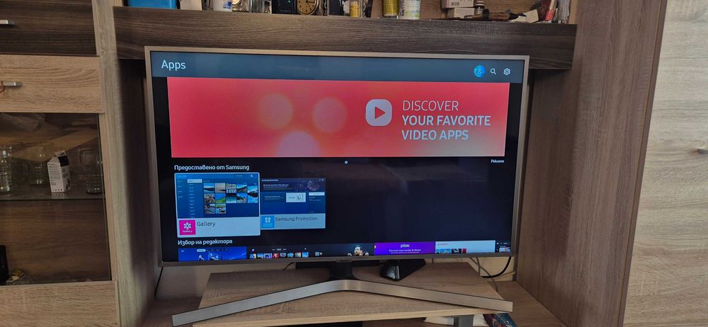 Телевизор LED Smart Samsung, 43" (108 см), 43RU7472, 4K Ultra HD