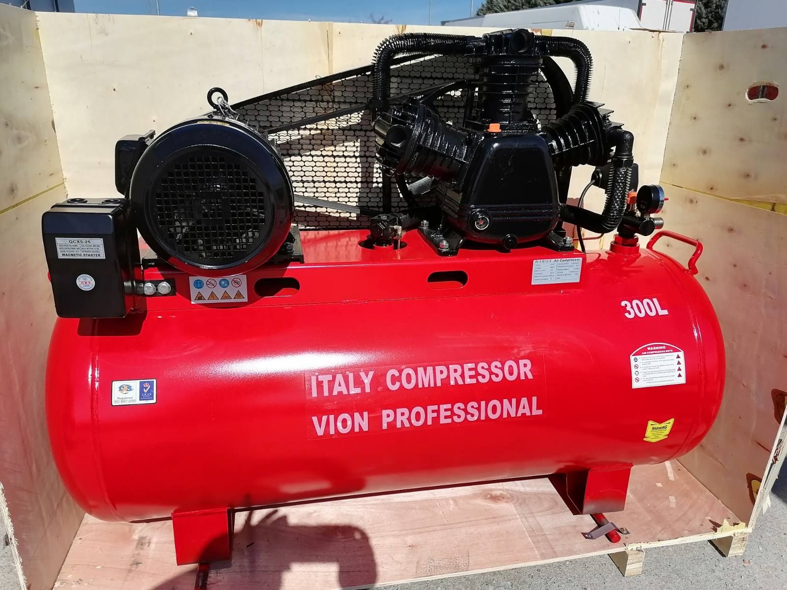Компресор за въздух Vion Italy compressor 300 литра