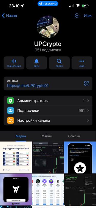 telegram канал 900+ подписчиков
