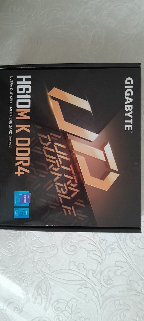 Материнская плата Gigabate H610 M K DDR 4.