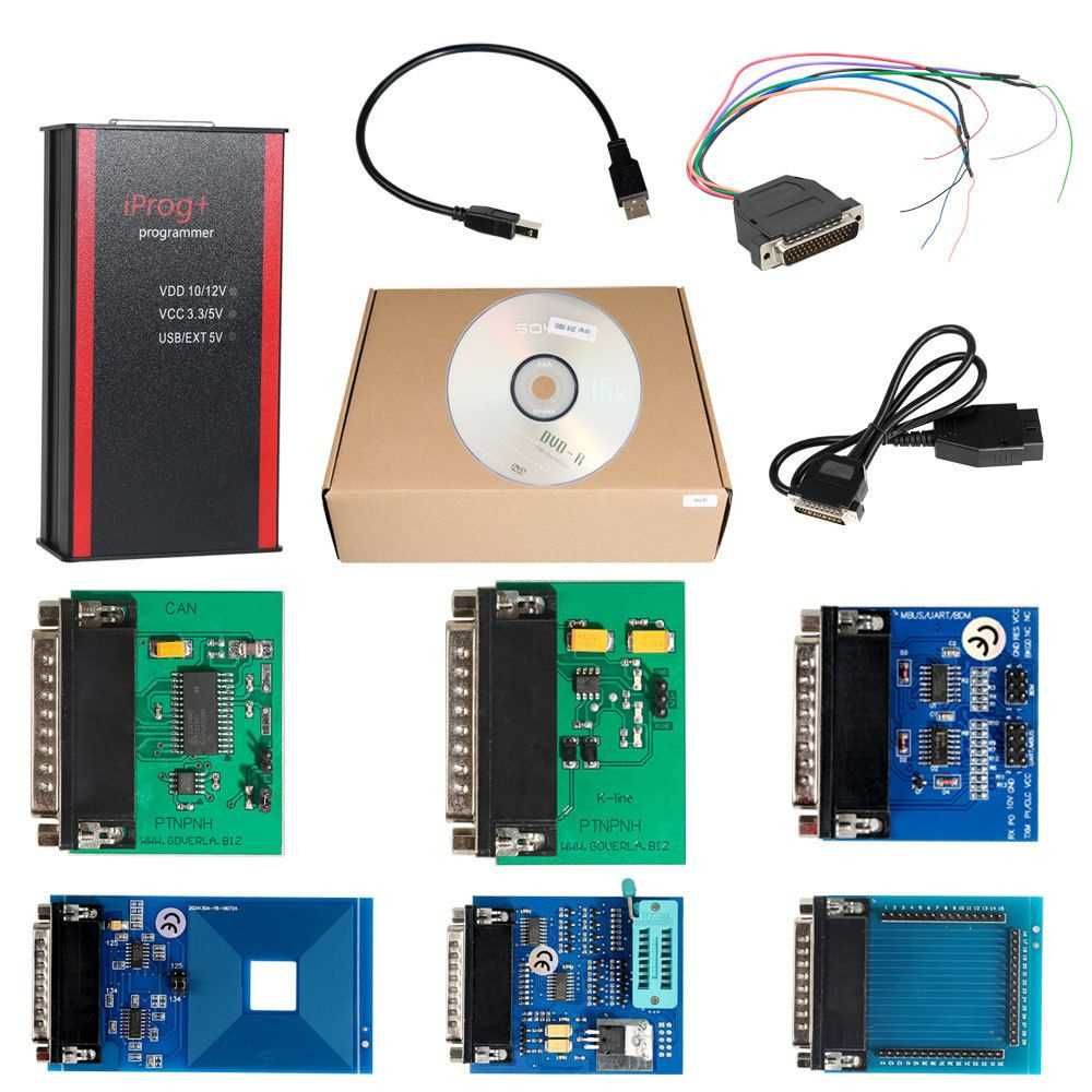 IPROG Plus 6 адаптеров программатор ЭБУ