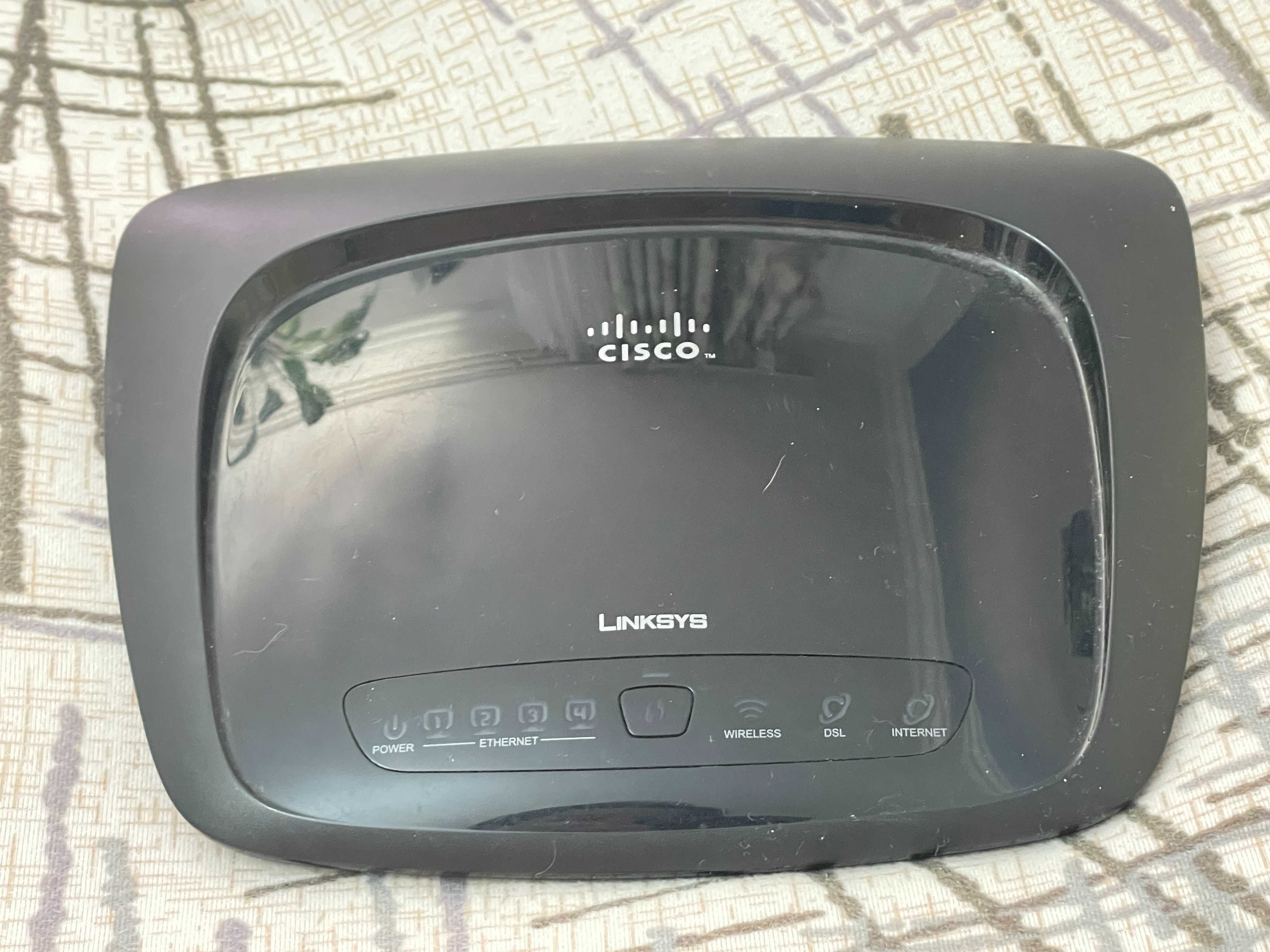 DSL ADSL Wi-Fi модем роутер Cisco Linksys WAG120N
