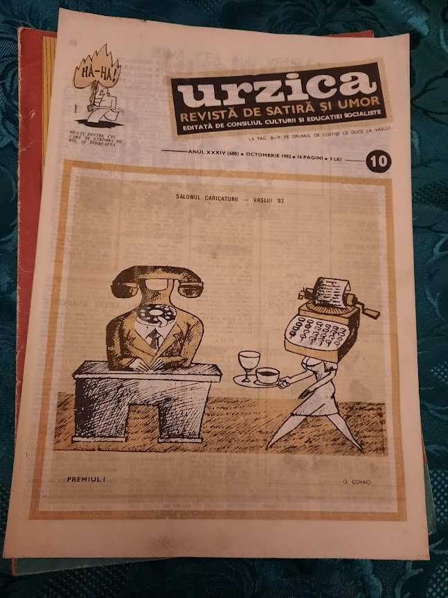 revista Urzica nr.8, aprilie 1968