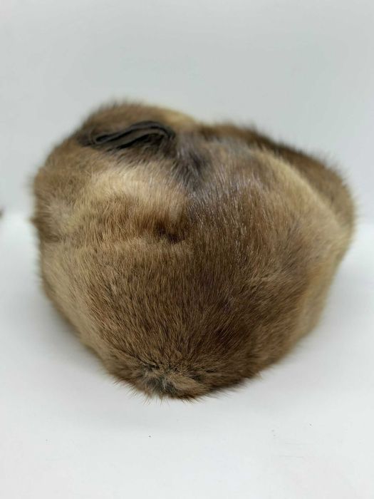 Caciula din Blana Naturala de Vulpe -A-