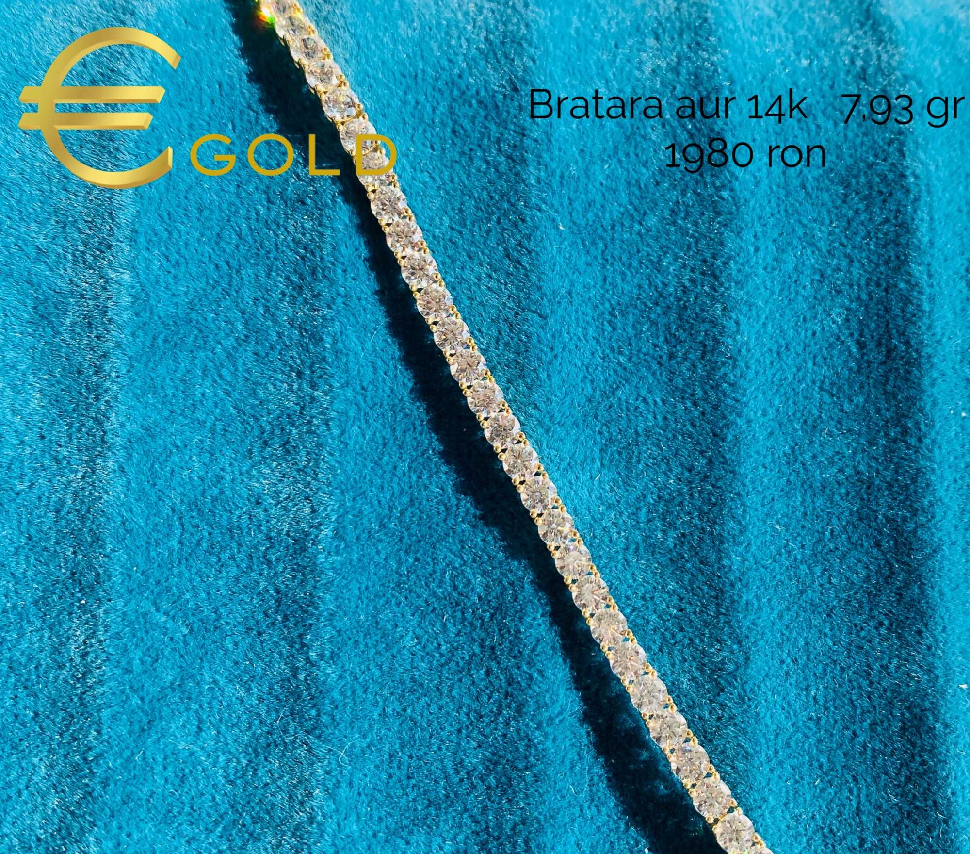 (3138) Bratara Aur 14k 7,93g Bijoux Euro Gold Galati