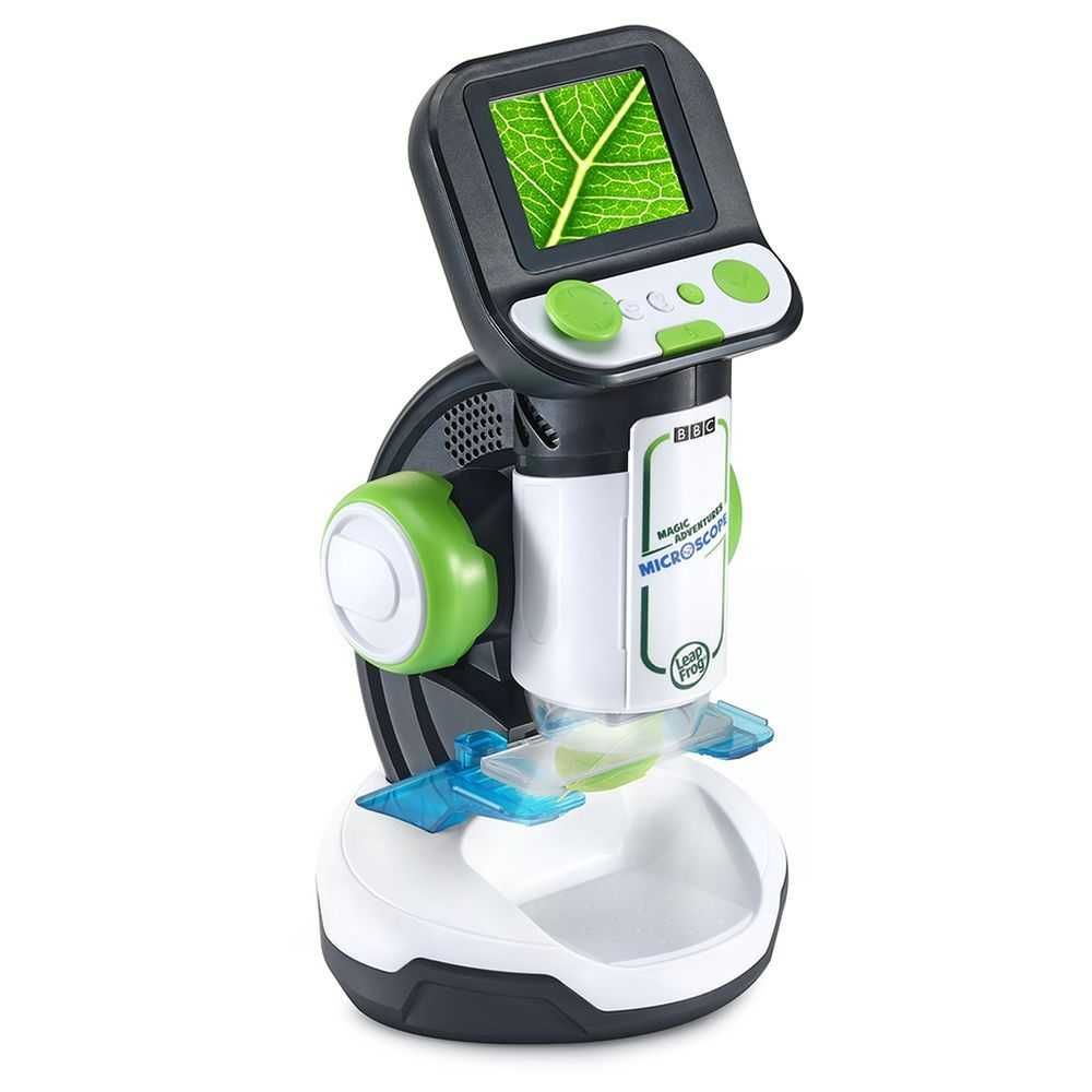 Микроскоп LeapFrog Интерактивна играчка с видео снимки 2,4 инча екран