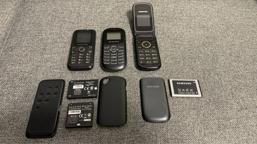 Samsung GT-E1190- Alcatel OT-105 (перфектни мини телефони)