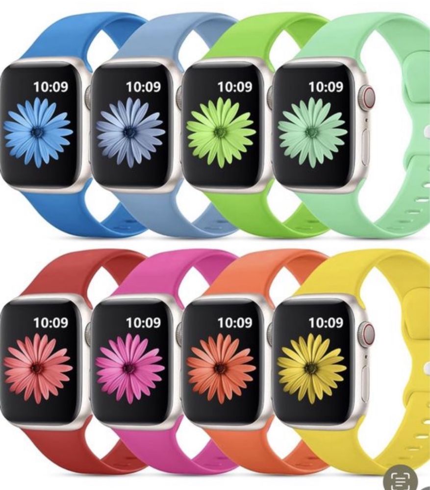 Curea Husa Silicon Brand Soft Compatibila Ceas Iphone Apple Watch