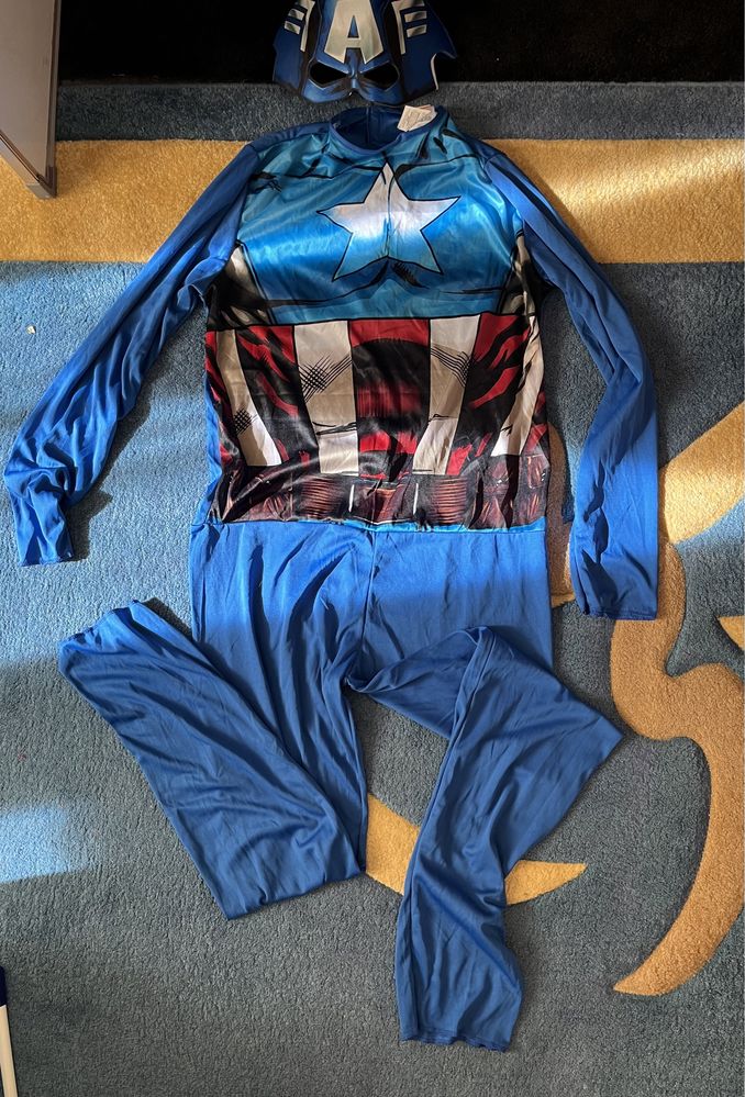 Costum Captain America halloween marimea  XL si M