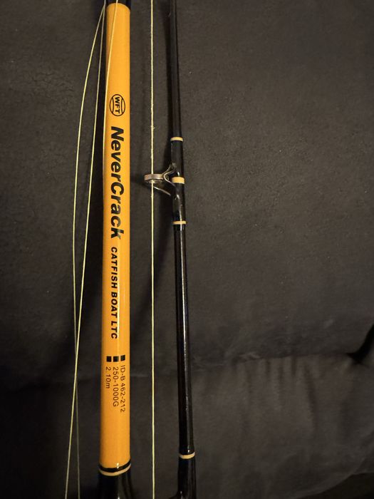 Penn Slammer 760 Classic Live Liner + WFT NeverCrack Catfish Boat 2.10