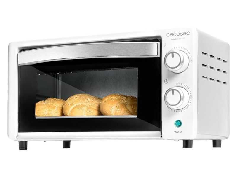 Компактна Мини Фурна Cecotec Bake&Toast 1090, Бяла