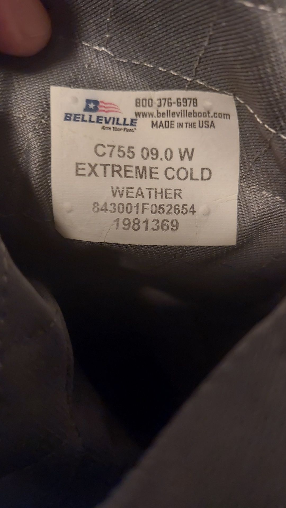 Bocancii militari bellville extreme cold weather xcw 09.0 W Nr 43, 5