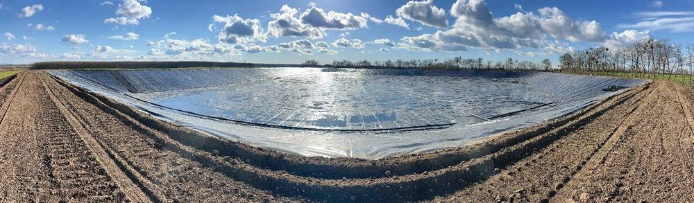 Vand membrana Hdpe orice dimension într-o bucată