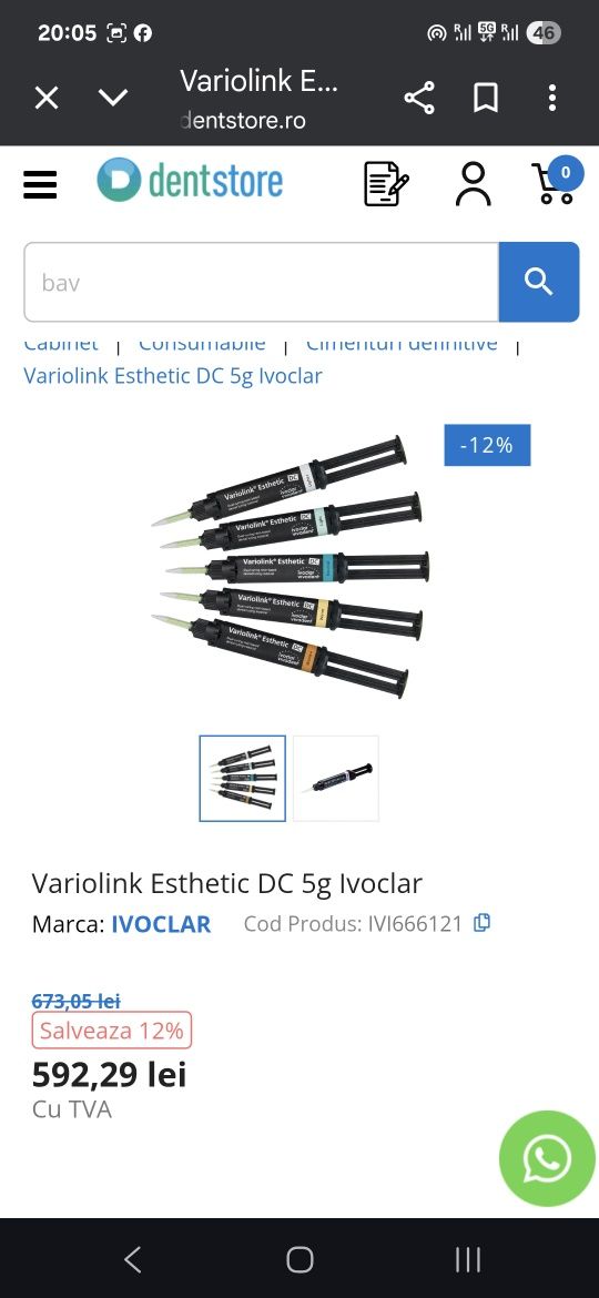 Materiale medicale, stomatologice
