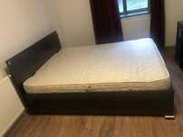 Vand pat 160x200 din pal culoare wenge +saltea