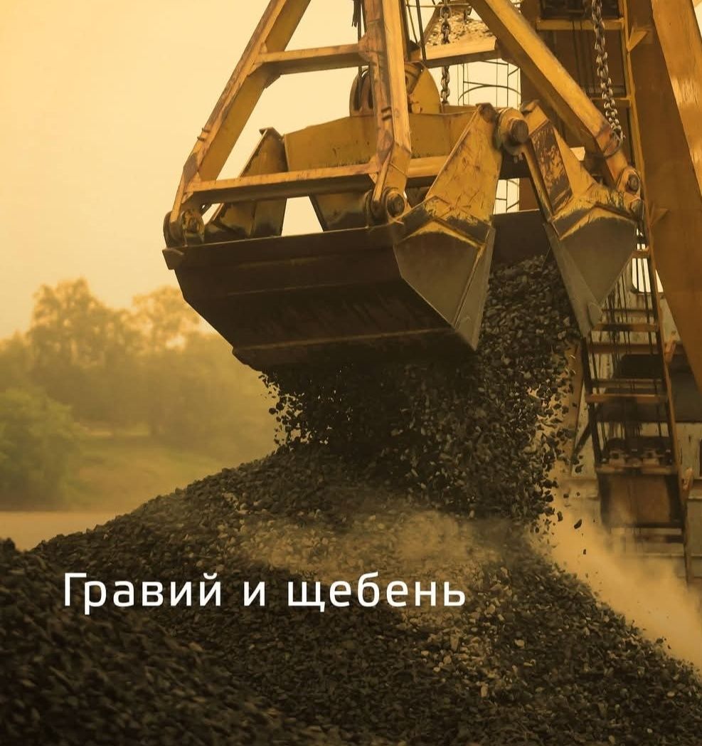 Щебинь мелкий и крупный оптом