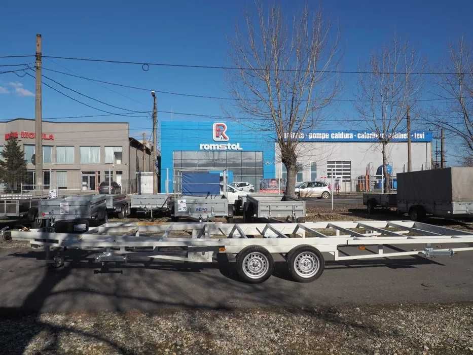 Remorca Tiny House MMA 3500kg,607x245,Totul inclus,produs in RO