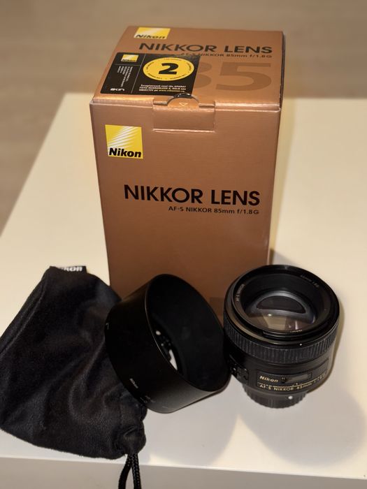 Obiectiv Nikon AF-S Nikkor 85mm f/1.8G