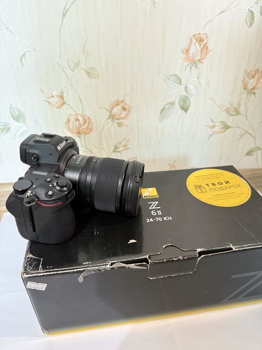 Продам полный комплект профессионального фотоаппарата Nikon Z6 ii