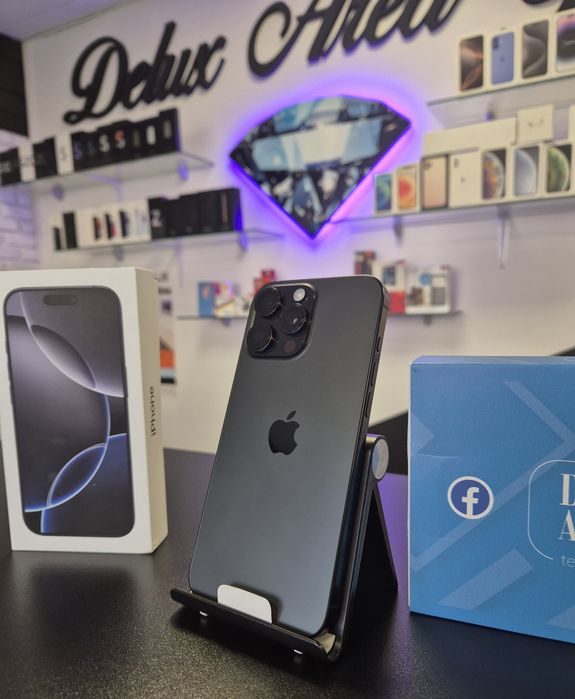 Iphone 16 Pro Max / Black Titanium / 256/512 GB / Delux