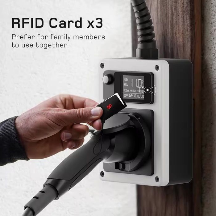 Statie de încărcare auto 11kW WiFi trifazat sau monofazat