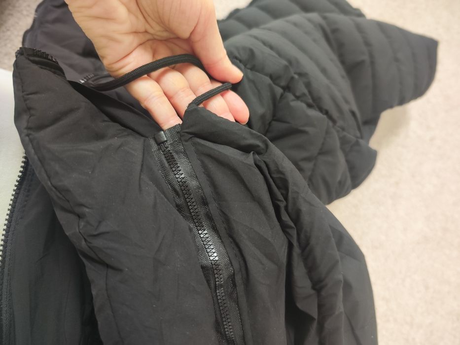 Geaca imblanita neagra