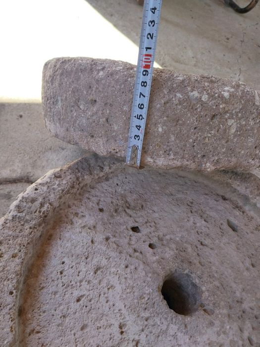 Хромел + малък камък точило