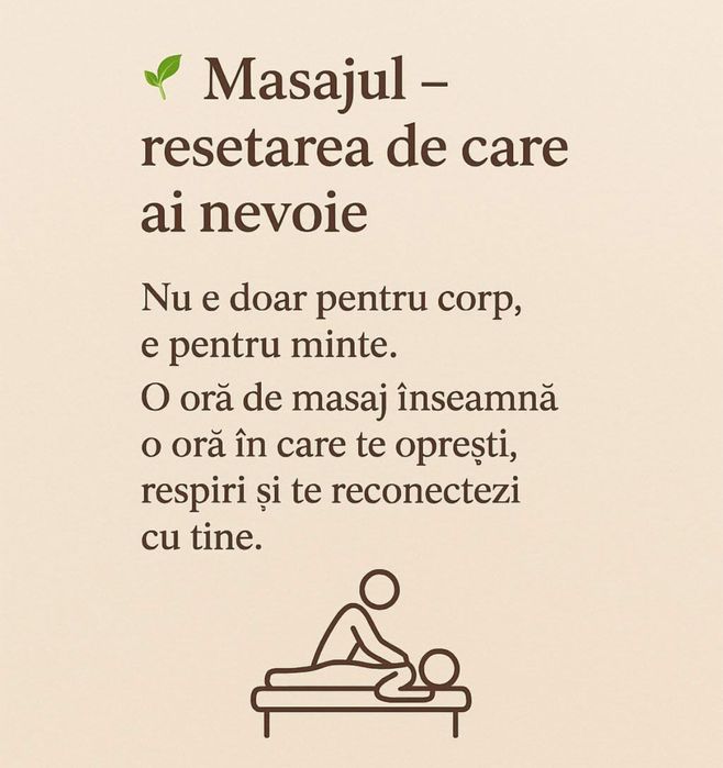 Masaj de relaxare – la tine acasă