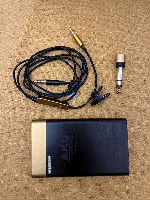 Casti AKGN90Q, Over-Ear, Microfon,DAC,Auto Calibrare, Noise Cancelling