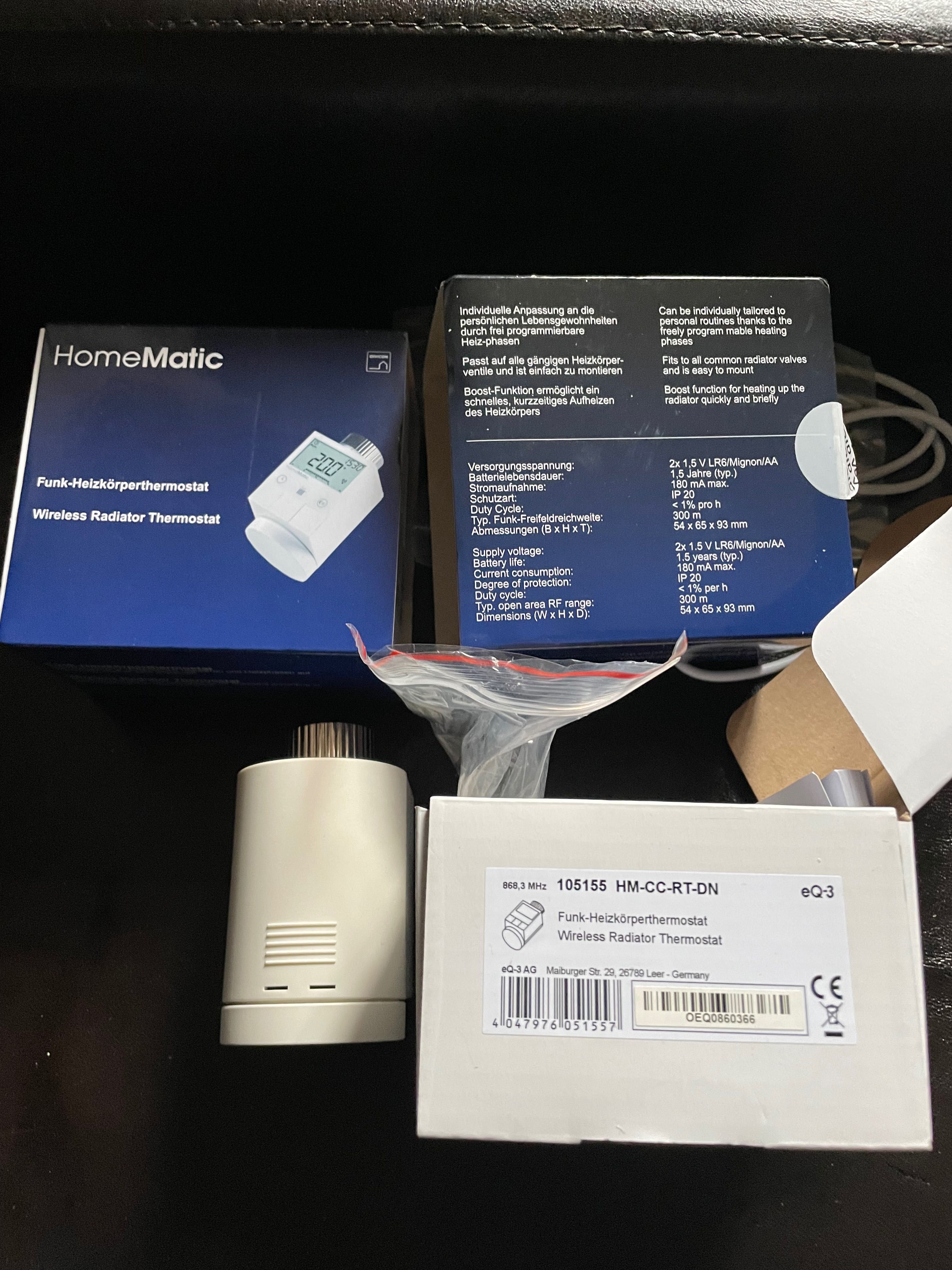 термостат~термоглава HomeMatic
