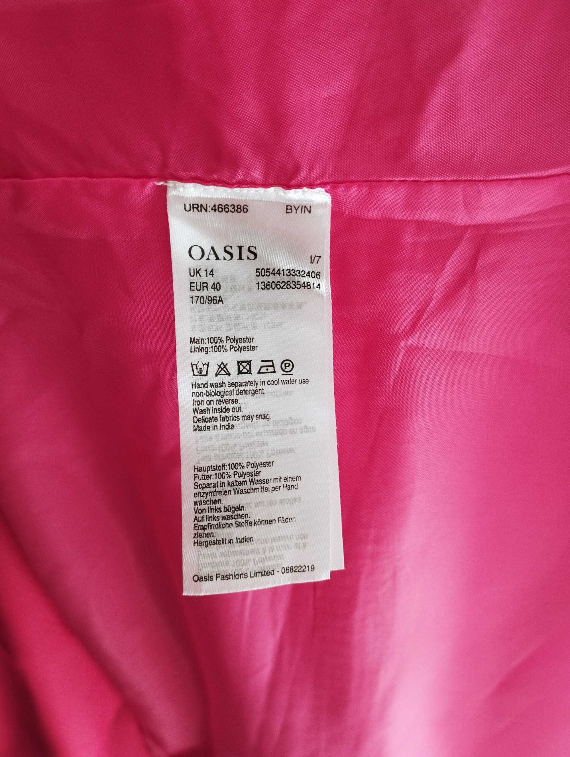 НАМАЛЕНА НА 60лв Разкошна нова миди рокля на Oasis M размер ПРОМОЦИЯ