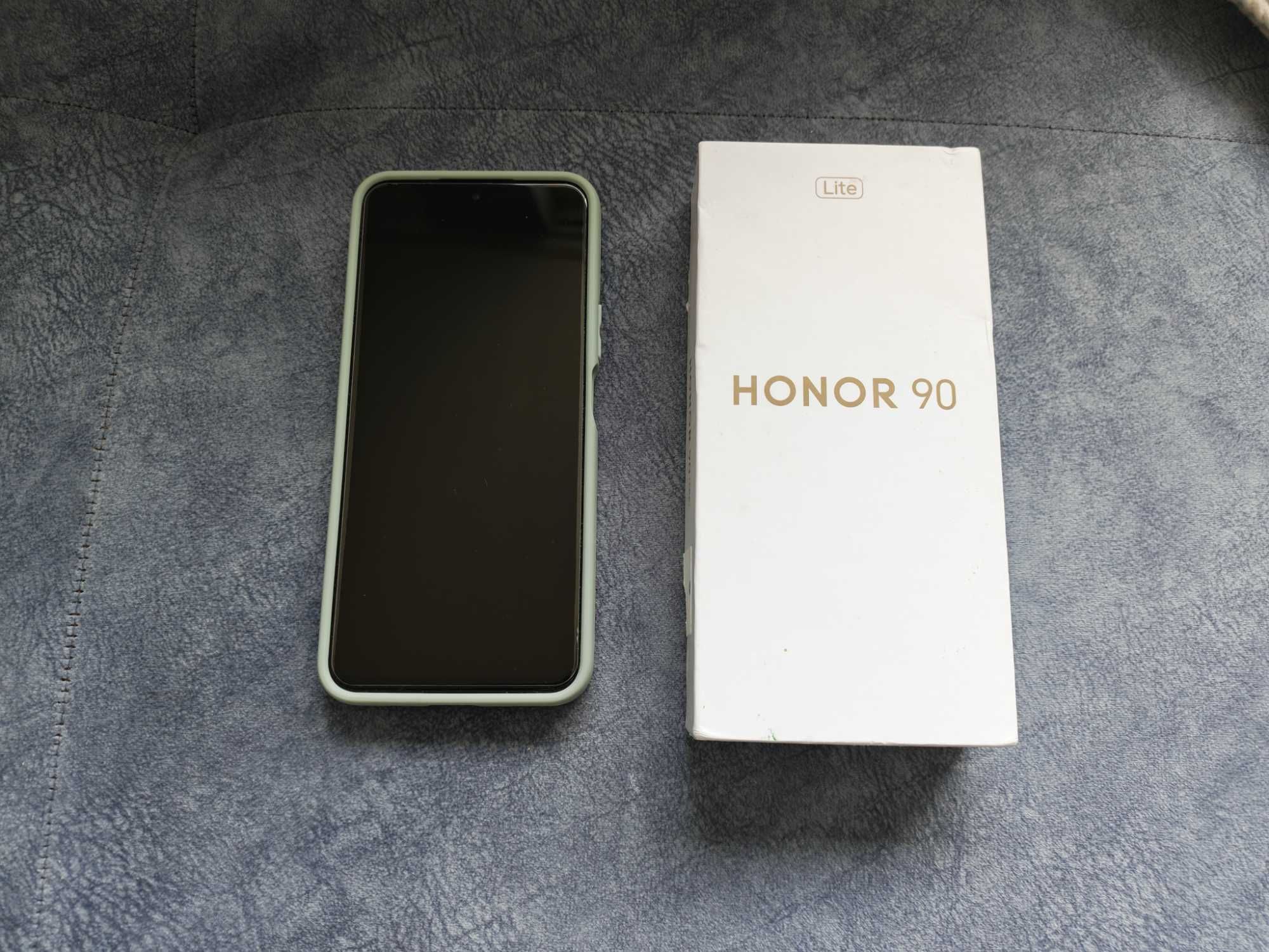 Honor 90 Lite + Tudia case + 3 glass screen protectors