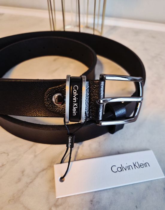 Колан от естествена кожа Calvin Klein