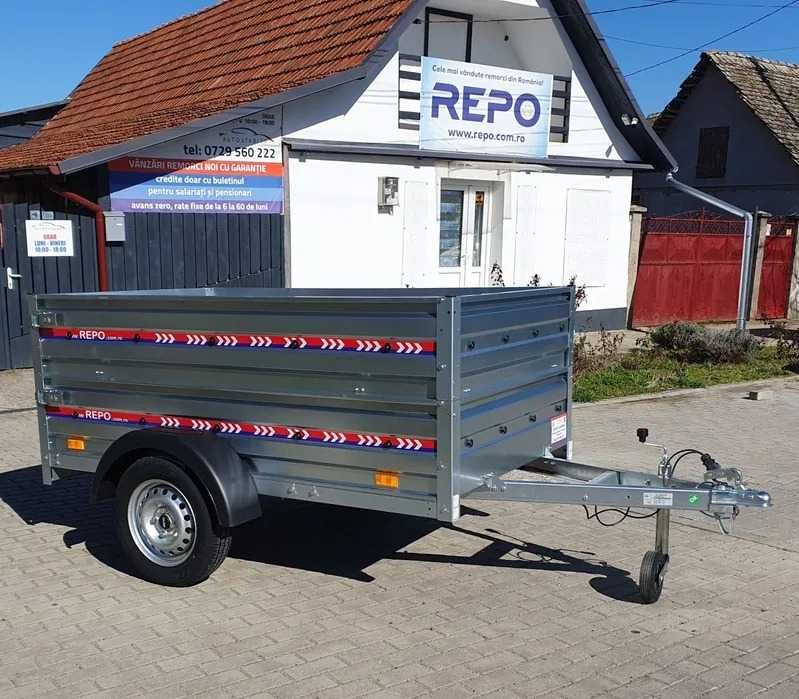 Remorca Repo 750kg cu obloane duble