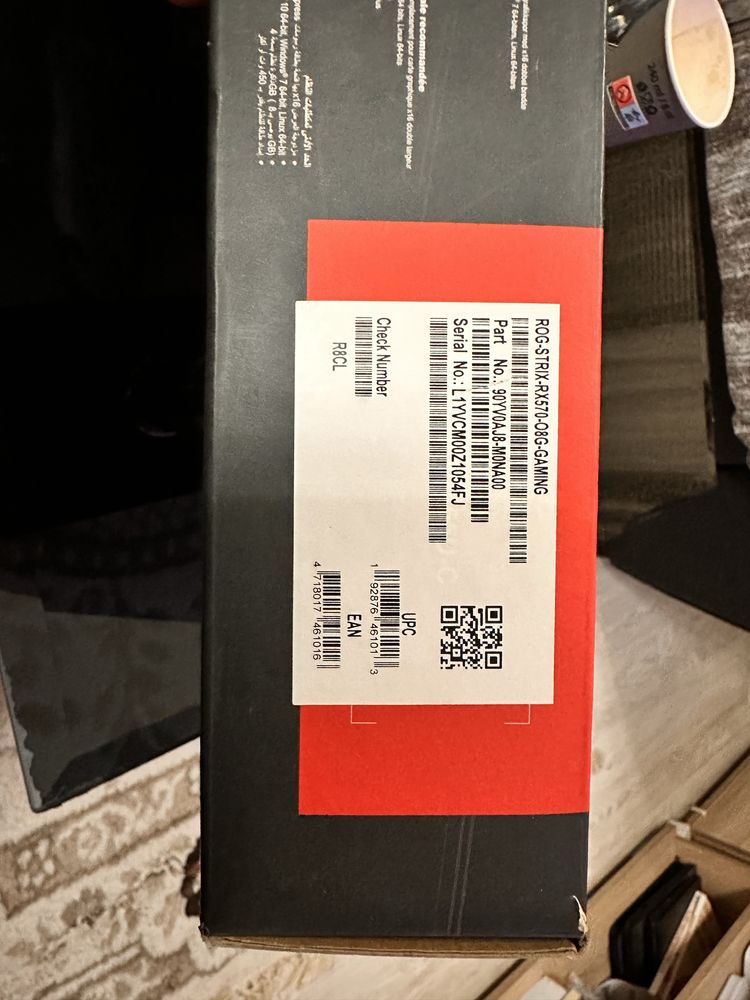 Asus rog RX570 8gb