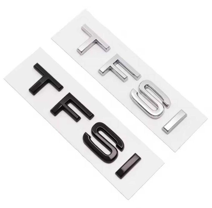Emblema TFSI Embleme AUDI stema sigla sticker inscriptii ornament