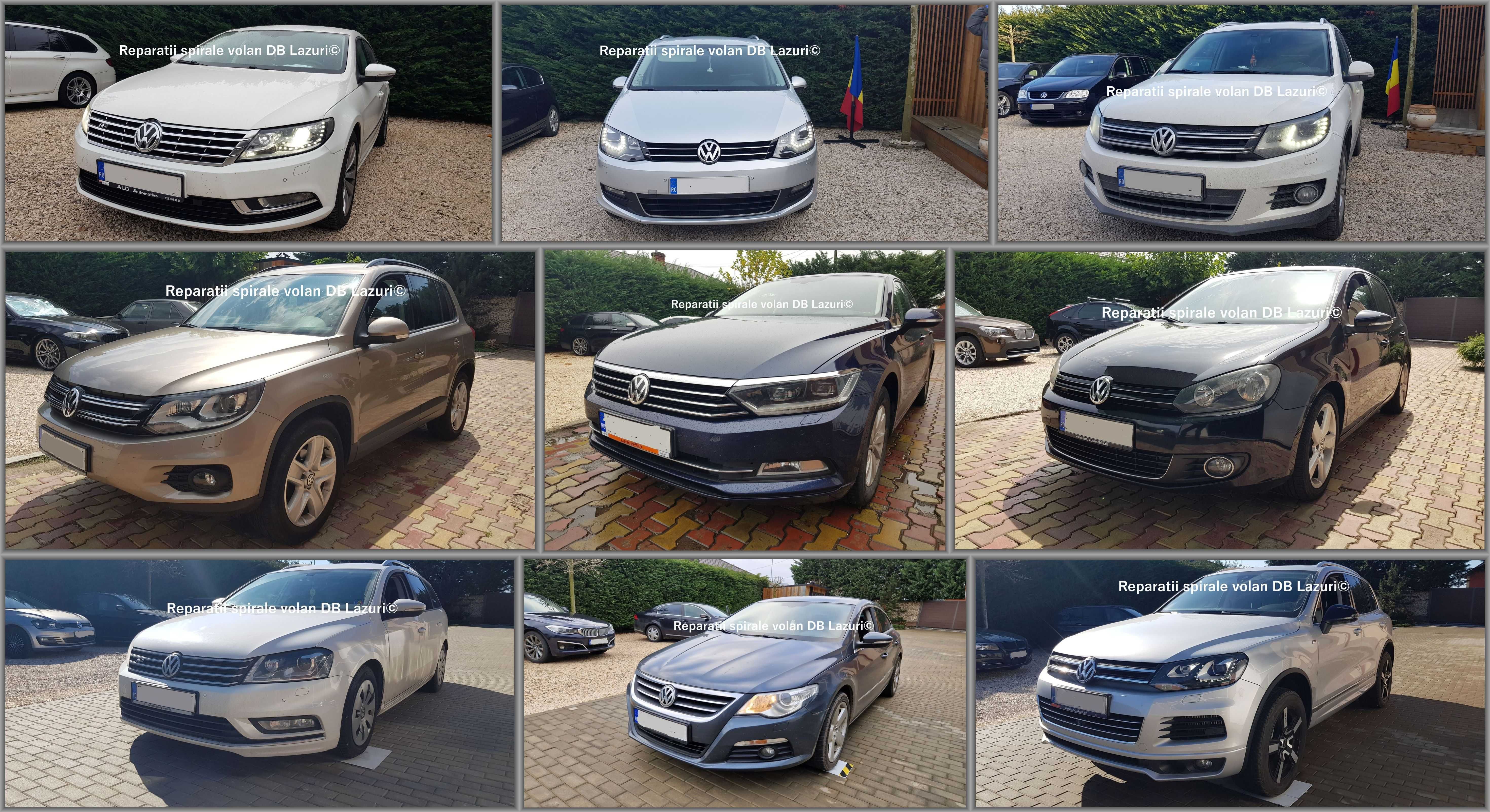 Reparatii spira airbag volan VW Passat B7 B8 CC Jeta 12 luni garantie