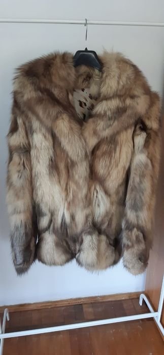 Haina blană vulpe preț bun