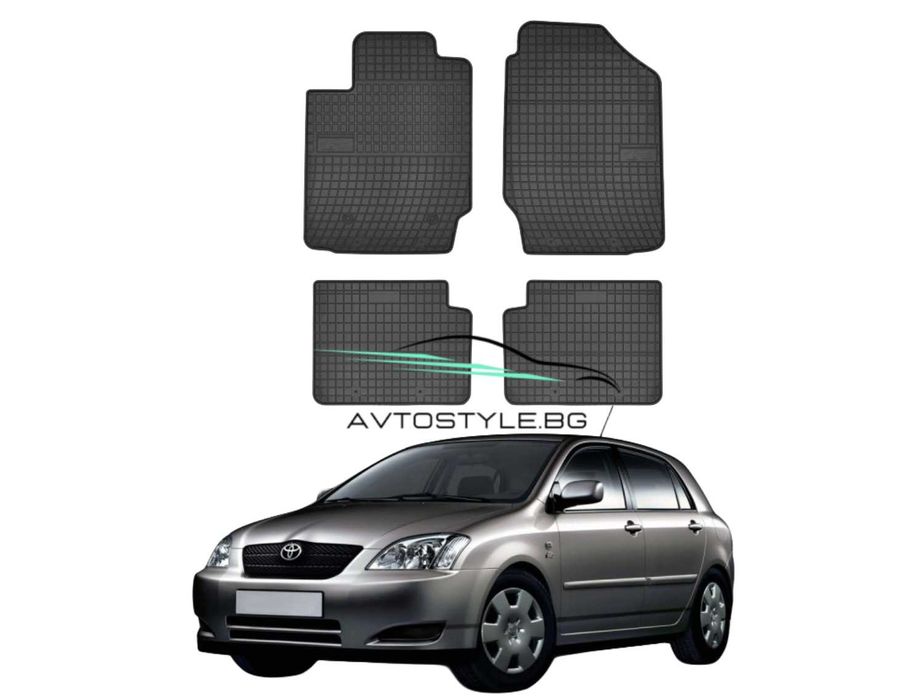 Гумени стелки за Toyota Corolla 2001-2007 г, Frogum - El Toro
