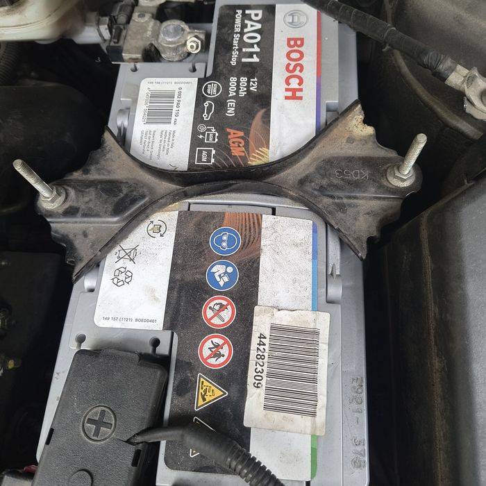 Акумулатор Bosch AGM 80Ah 800Ah Start stop