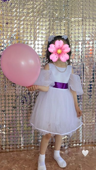 Продам белое пышное платье