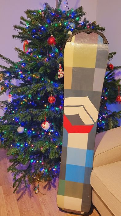 Placa snowboard FTWO 145 cu legături Salomon
