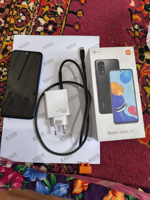 Redmi Note 11 sotilade xolade zoʻr koropka dakument bor xotira 128