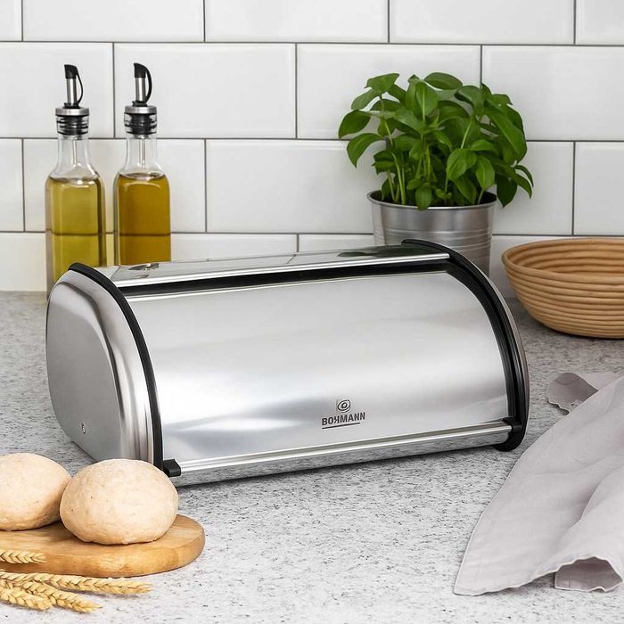 Кутия за хляб с неръждаема стомана