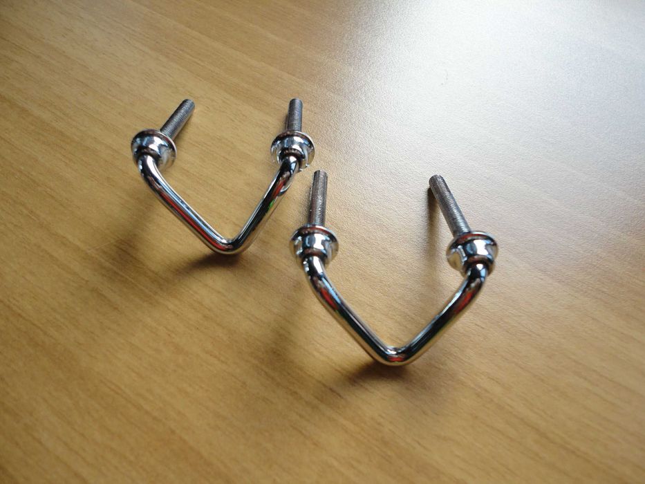 Suport/Gaica Crom in V Prindere Curele Acordeon