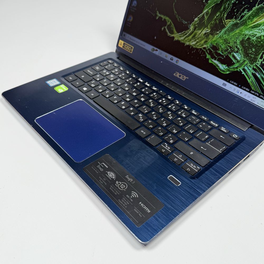 Acer Swift SF314-56/14” IPS/i5-8265U/NVIDIA MX150/256GB NVMe+1TB