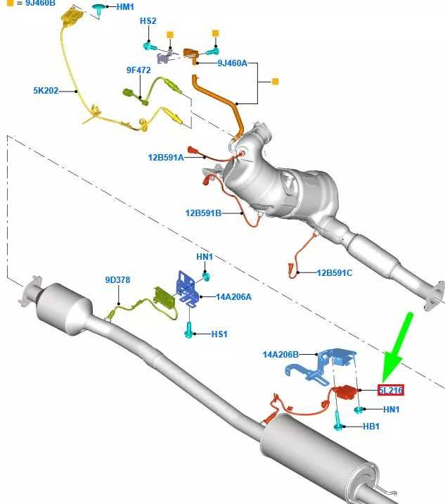 NOx sensor 2 361 236 FORD TRANSIT V363 2.0D 03.16-