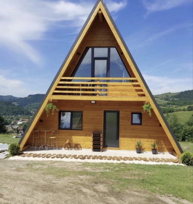 Vand cabane tip A frame