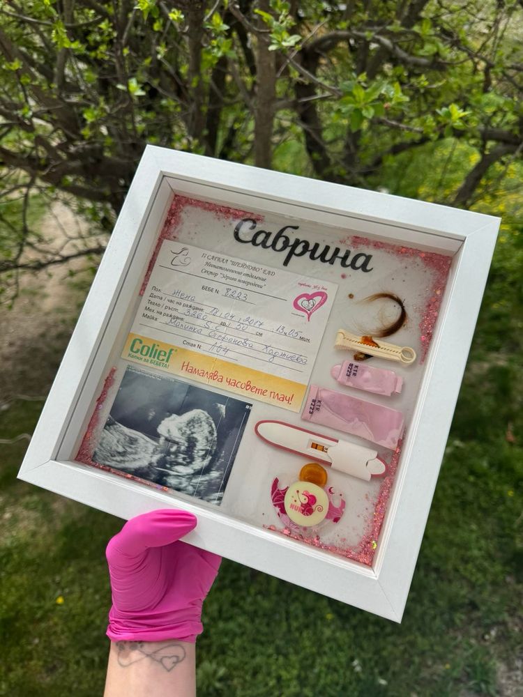 Рамка със епоксидна смола