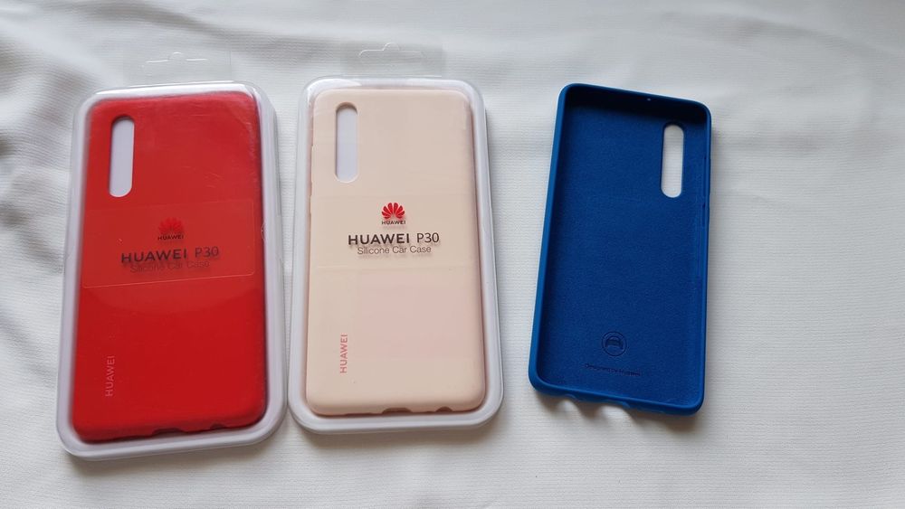 Husa Silicon Car Case Originala Huawei P30 noua! Deosebita! Oferta